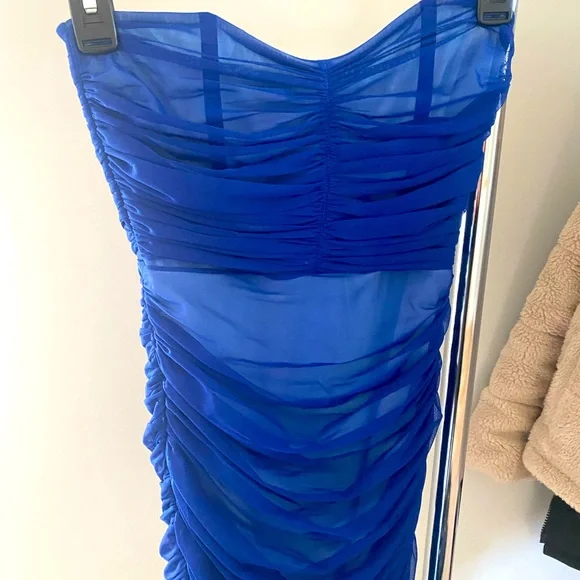 navy blue off shoulder long dress Shiny Off Shoulder Navy Blue Tulle Navy Blue Formal Graduation Evening Dresses Navy Blue / Custom Size